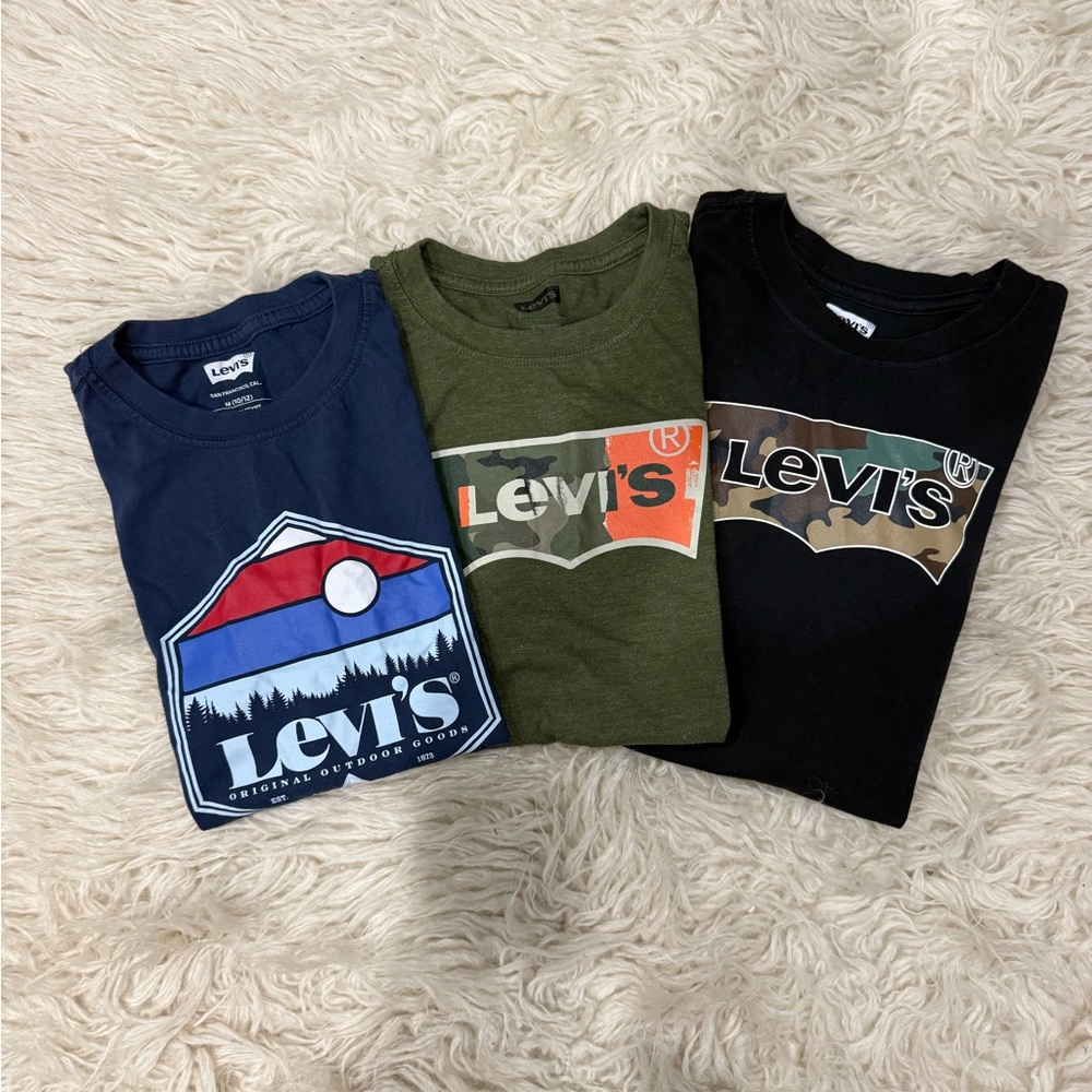 Levi's Kids Tees - Navy, Olive, Black
